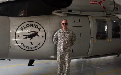 Brandon Vallorani serves in the Florida State Guard